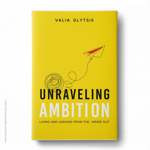 Create a cover for a book about leadership and unraveling your ambition! Design by Klassic Designs