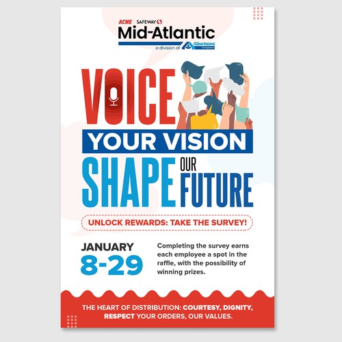 Acme Survey Need 100% Participation Design by Monki D Loy