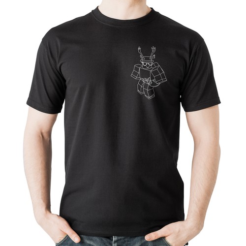 Roblox Character Sketch T Shirt Contest 99designs - ghost fedora shirt roblox