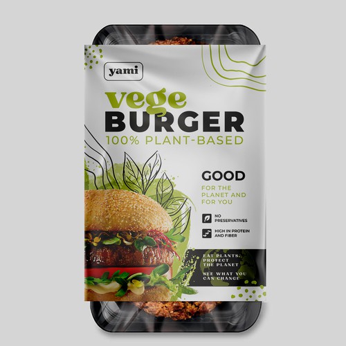 Vege food packaging design Design by Dimario Moretti