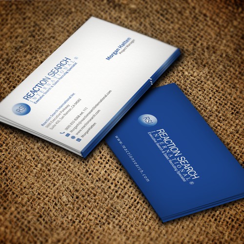 Create a new Business Card design for an Executive Search Company-ontwerp door AkGraphicsSolutions