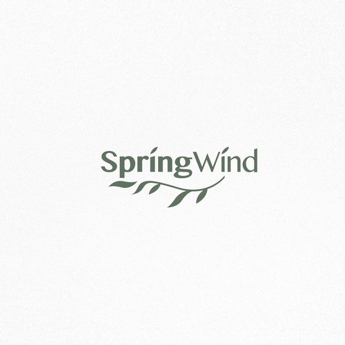 Spring Wind Logo Diseño de CDanies