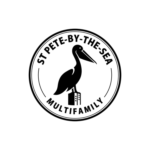 Sophisticated Florida Pelican Logo Design by muuter