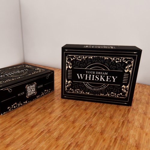 Design my DIY Whiskey Kit Box Design by Galapica