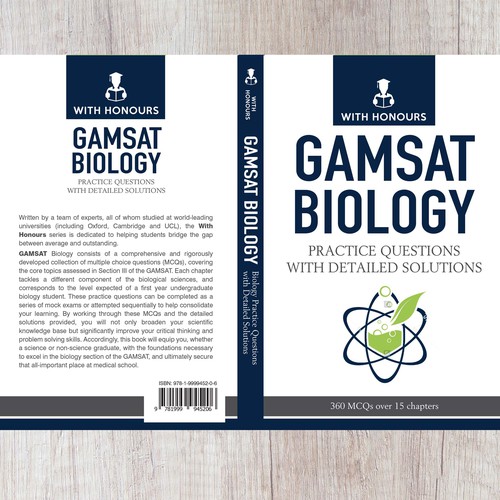 Book cover for first in a series of university textbooks/revision guides Design by LilaM