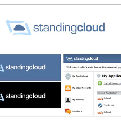Papyrus strikes again!  Create a NEW LOGO for Standing Cloud. Design von ModuleOne
