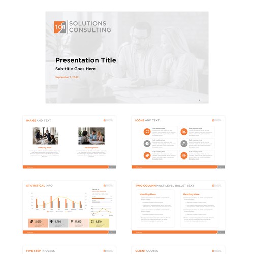Design di 101 Solutions PPT Design di AndrewDigger