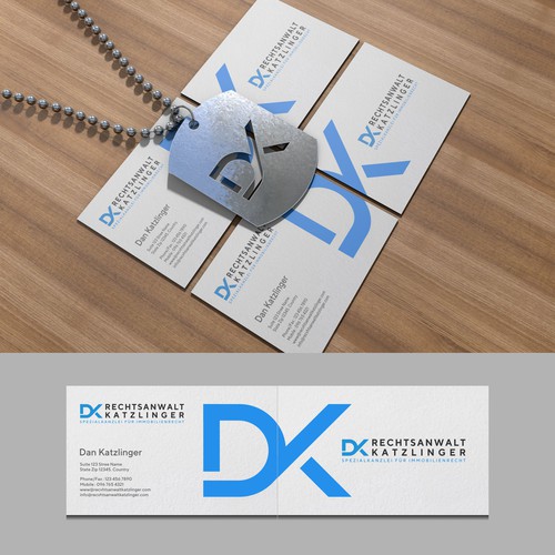 "Gestalte modernen Auftritt für innovative Immobilienrechtskanzlei" winning Logo & brand identity pack