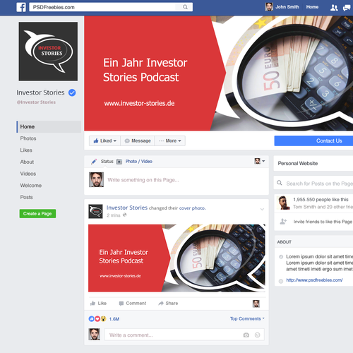 Facebook cover contest entry by Design Helper