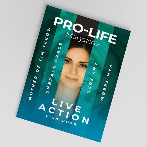 Design a Magazine Cover for Pro-Life Magazine Diseño de ink.sharia