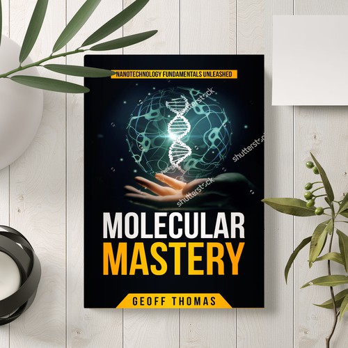 Create an eye-catching design for a first time author on the topic of nanotechnology. Design por 99_Graphic