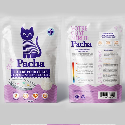 Cat Litter startup Minimalistic packaging - Contest Design von agooshe