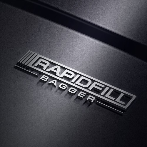 Design vincitore del contest "Logo needed for RapidFill™ Bagger — a compact, fast, industrial bagging machine"