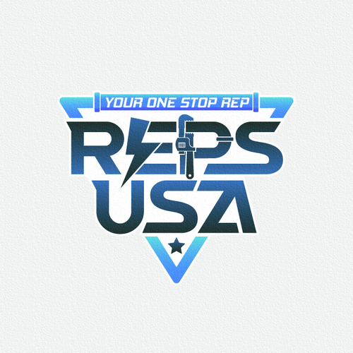 Rep's USA Logo Design by inok june