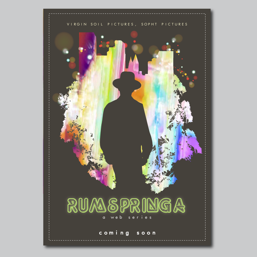 Create movie poster for a web series called Rumspringa Réalisé par ALOTTO