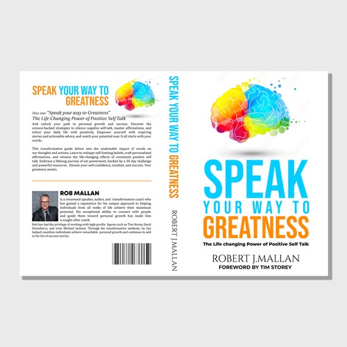Speak Your Way to Greatness Book Cover Design Design by Neds.