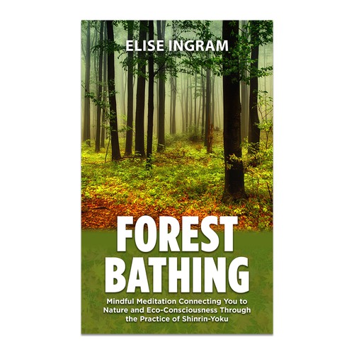 Diseño de Design a Cover for Book on Forest Bathing de Frank Shaw