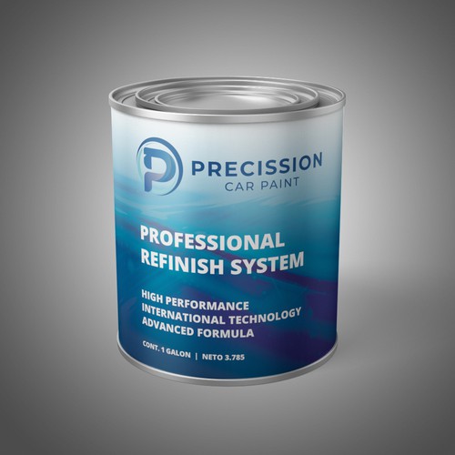 Label for Professional Automotive Refinish Products Design von Pice Wilf