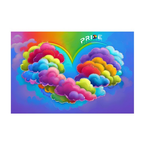 Virtual backgrounds for PRIDE month (multiple winners) Diseño de Britany