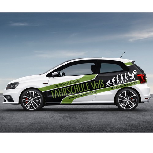 Car, truck or van wrap contest entry by Gandem brow