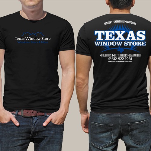 Be Creative - T-shirt Design Needed For Window and Door Company Design by NVBoza