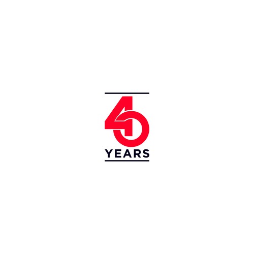 Looking for a modern, expressive 40 years jubilee logo Design by saksenpunoraono