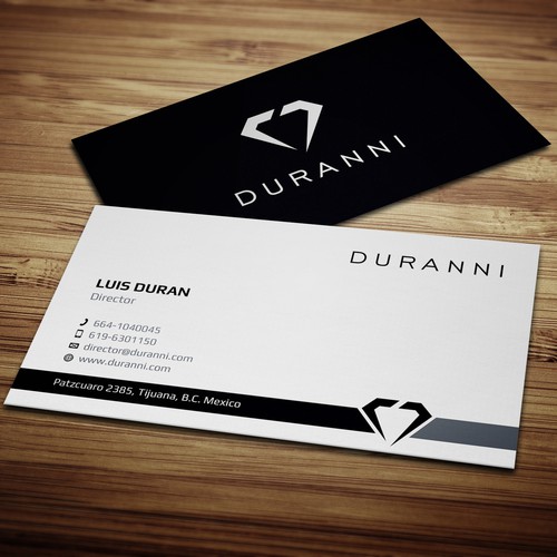 Luxury clothing brand needs business cards and letterhead Business
