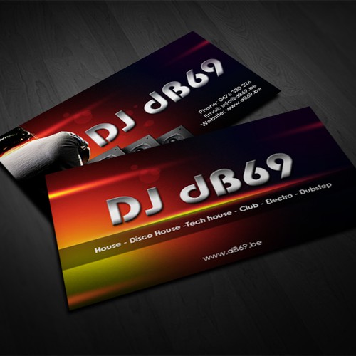 Help DJ dB69 or DJ 69dB (= the designer can choose themselves) with a ...