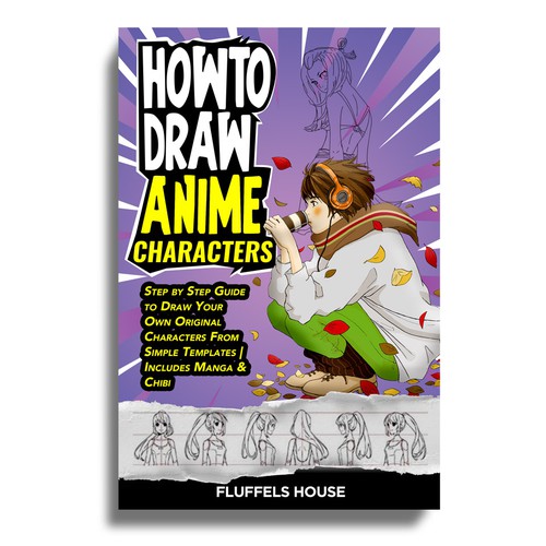 How to Draw Anime | Extravagant Book Cover Design Design by Mr.TK