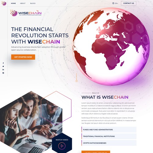 Looking for a design of two web pages Design by Jasmin_A (AMPLE)