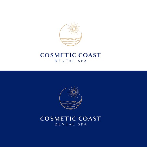 Design old money aesthetic for boutique cosmetic dental office located on the coast on NC Design by @SaihiART