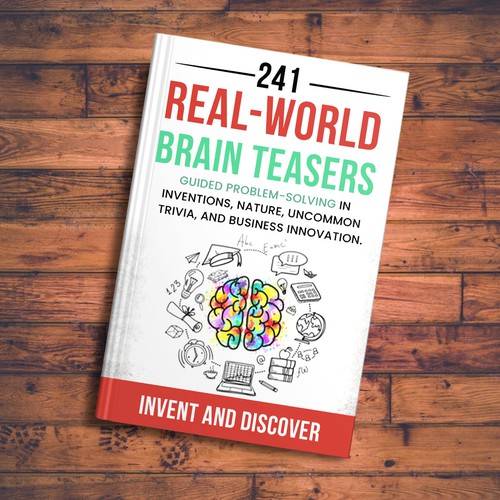 Book Cover - Creativity, Innovation, Inventions, Lateral thinking Design by Zahari Studio