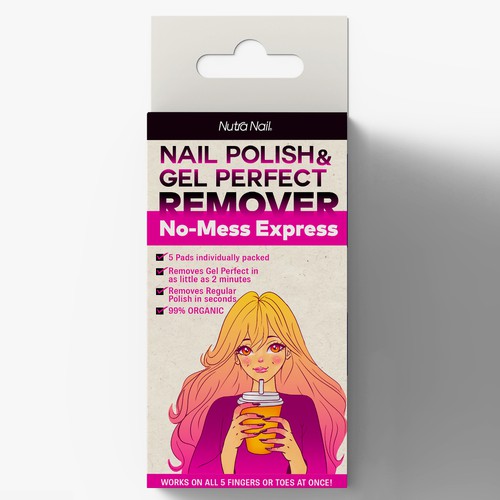 Nutra Nail Gel Remover Design by Virginia's Dolls