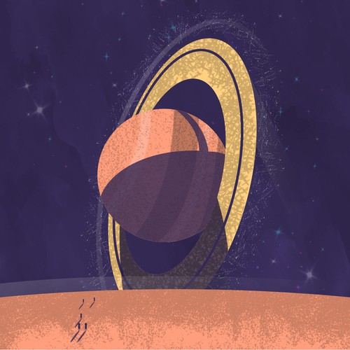 Planets illustration Design by Isa Benbela