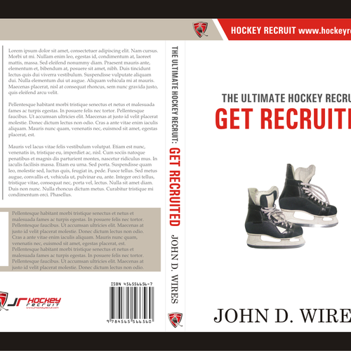 Book Cover for "The Ultimate Hockey Recruit" Ontwerp door ZaraBatool