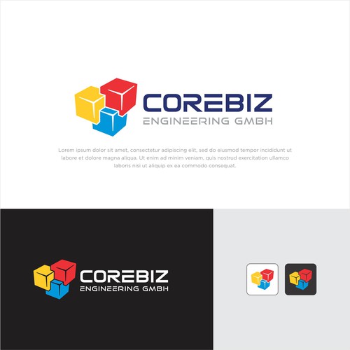 Logo for software developing company - modern but serious Design by Hafiz29