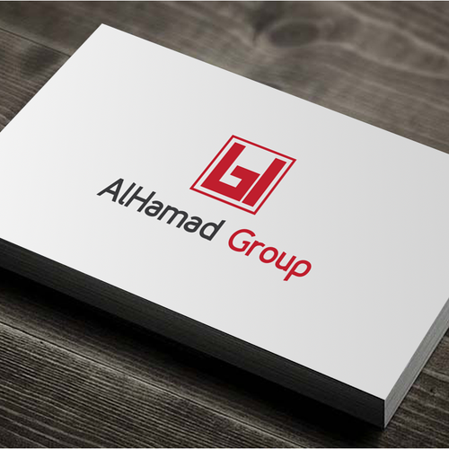 AlHamad Group corporate logo Design by KMPDesign