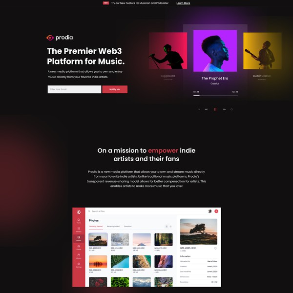 Design by Kelvin Junius titled "Podcast Streaming"