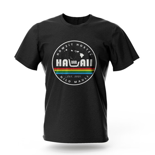 Maui - Hawaii Hostel looking for retail merch design! Design by Bee Man