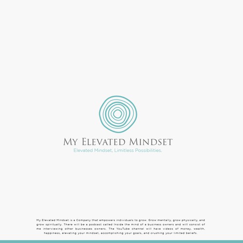 Design a powerful logo that will be seen globally by those who want to elevate their mindset! Design by Walter Moreira