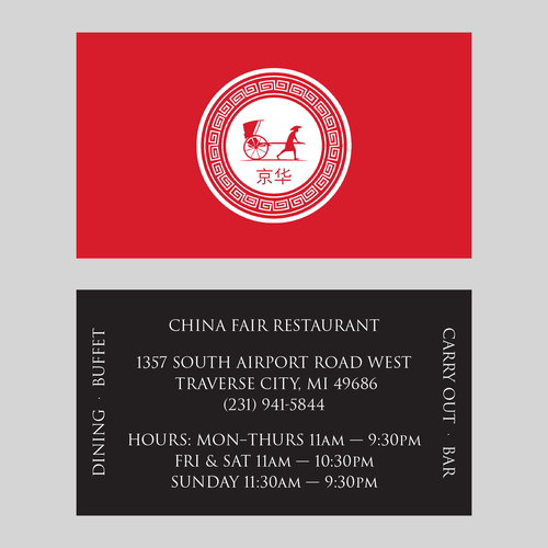 Chinese Business Card / Chinese restaurant logo&business card on Behance / There is no real trend with regard to the duration of a meeting.