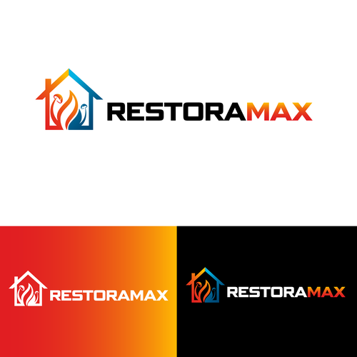 Restoration Company Branding. Design by Lalax