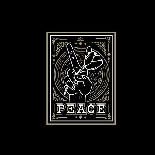 Design A Sticker That Embraces The Season and Promotes Peace デザイン by ipmawan Gafur