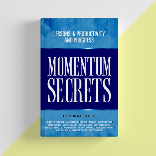 Create a cover for a book about Lessons in Productivity and Progress Design by ShahbazQamar
