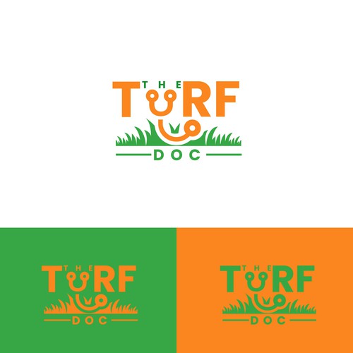 Design a cool artificial grass cleaning and repair logo Design by OpheRocklab