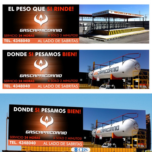 Signage contest entry by D'Signs..