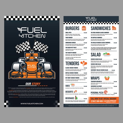 Menu contest entry by HADI CREATIVE