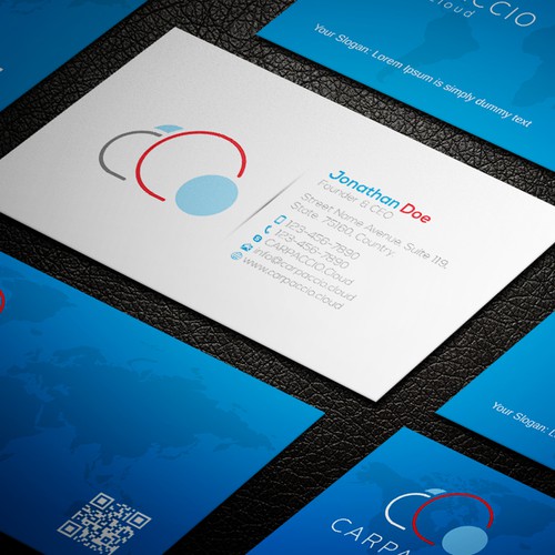 Give more muscle to research with graphic ID for CARPACCIO.cloud Design by DesignsTRIBE