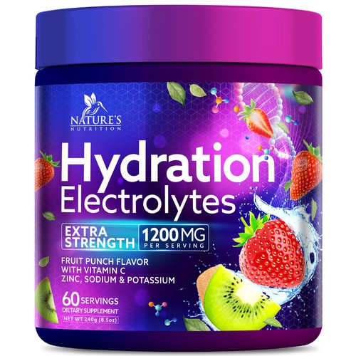 Hydration Electrolytes Design Needed for Nature's Nutrition Design by Black-Pepper