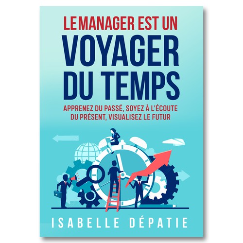 Cover for a French book about management - Fun work ! :) Diseño de Colibrian